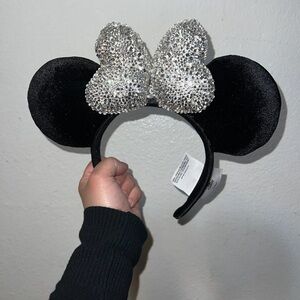Rhinestone covered Minnie ears